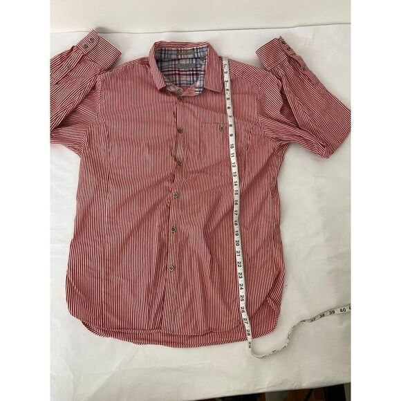 Ted Baker Button-Down Shirt Contrast Collar/Cuff Size 4 Ted Size (16" Neck) Men - Picture 10 of 12
